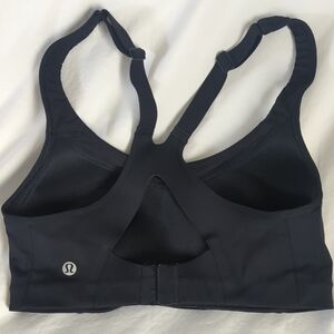 lululemon All Powered Up Black Bra | Size 32C